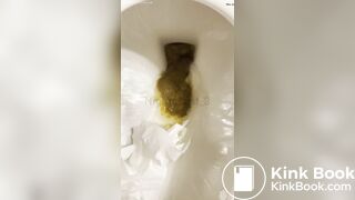 Laxative toilet mess