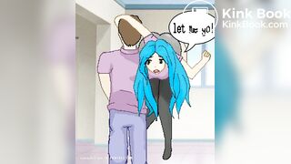 Shit !Girl on the shoulder (warning! SCAT)