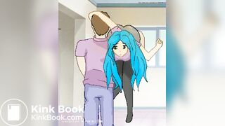 Shit !Girl on the shoulder (warning! SCAT)