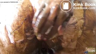 Betty's Chocolate Banana - scat masturbation