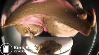 Big soft diarrhea girl and smear