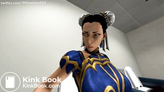 Chun Li and Juri Battle Shits