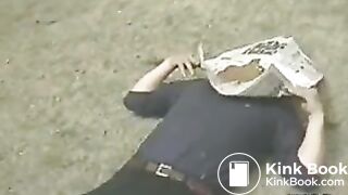 Diarrhea on newspaper (Old Clip)