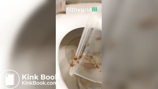 Containerised creamy shit