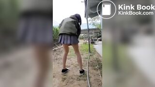 japanese girl anal milk