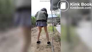 japanese girl anal milk