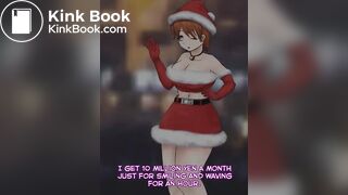 Giantess santa farting on tiny