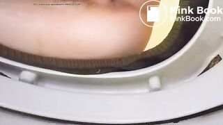 taking poop