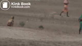 Village group shitting