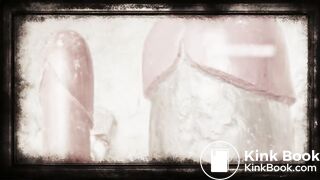 pretty woman finished with shit in her mouth