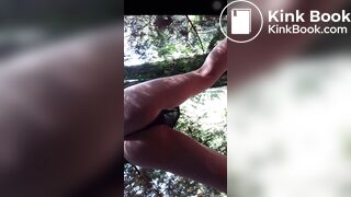 Pooping in the forest - video 4