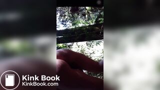 Pooping in the forest - video 4
