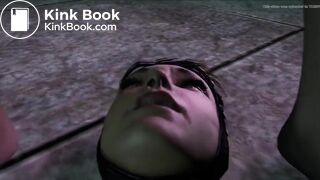 Harley humiliates Catwoman