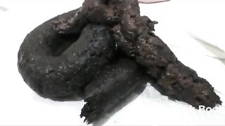 Shit in bathroom - video 2