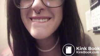 she likes a dildo with a taste of shit