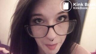 she likes a dildo with a taste of shit