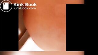 Pretty latina on toilet