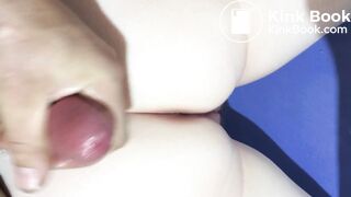 Wanking and cumming all over girlfriends emerging shit.