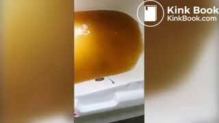 College student eats shit herself