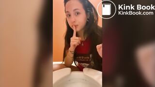 Cute girl pooping - video 26