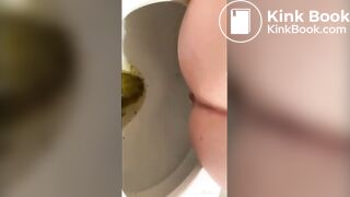 Hot teen shits on toilet (8 minute comp)