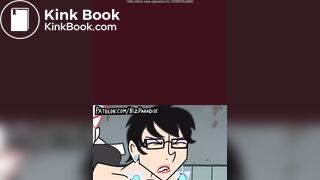 Two girls girls one toilet