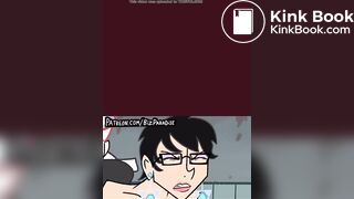 Two girls girls one toilet