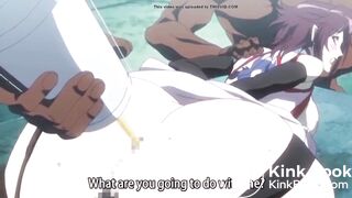 In the stage enema girl