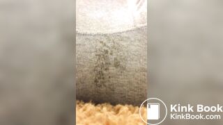 Girl has diarrhea in bed - video 2