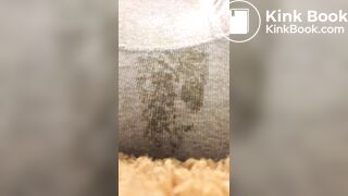 Girl has diarrhea in bed - video 2