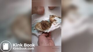 Playing with my dirty diaper foundings