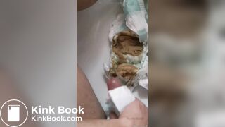 Playing with my dirty diaper foundings