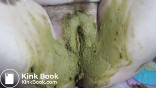 Hot Fat Girl Scat Masturbate Dildo - video 2