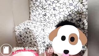 Ông bạn được vợ ỉa vào miệng