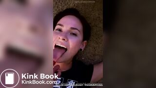 good girl eatin shit