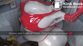 futa pregnant dimitrescu pissing and shitting (loop)