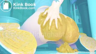 Pawg does some nasty shits