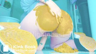 Pawg does some nasty shits