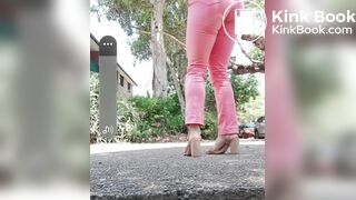 Big diarrhéa in the jeans