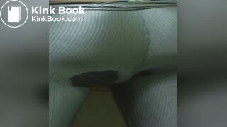 Girl poop in tights