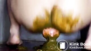 Sexy woman,dildo scat and fuck