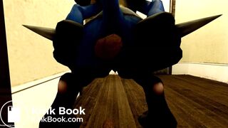 Lucario's Belly Accident