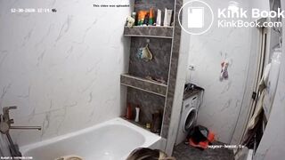 Woman toilet shit explosion