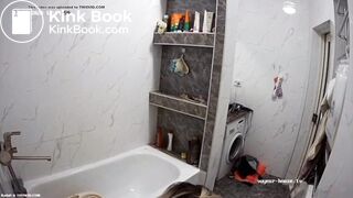 Woman toilet shit explosion