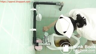 Japanese nurse took a long shit