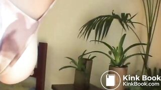 Poop stained panty masturbation 01