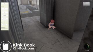 Eliminator Kaede|Girl with only body paint on pees&poos