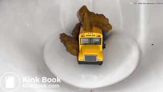 Another dump on a bus and wipe with another