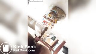 Chinese femdom pooping ion jar