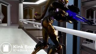 Widow blows her cover